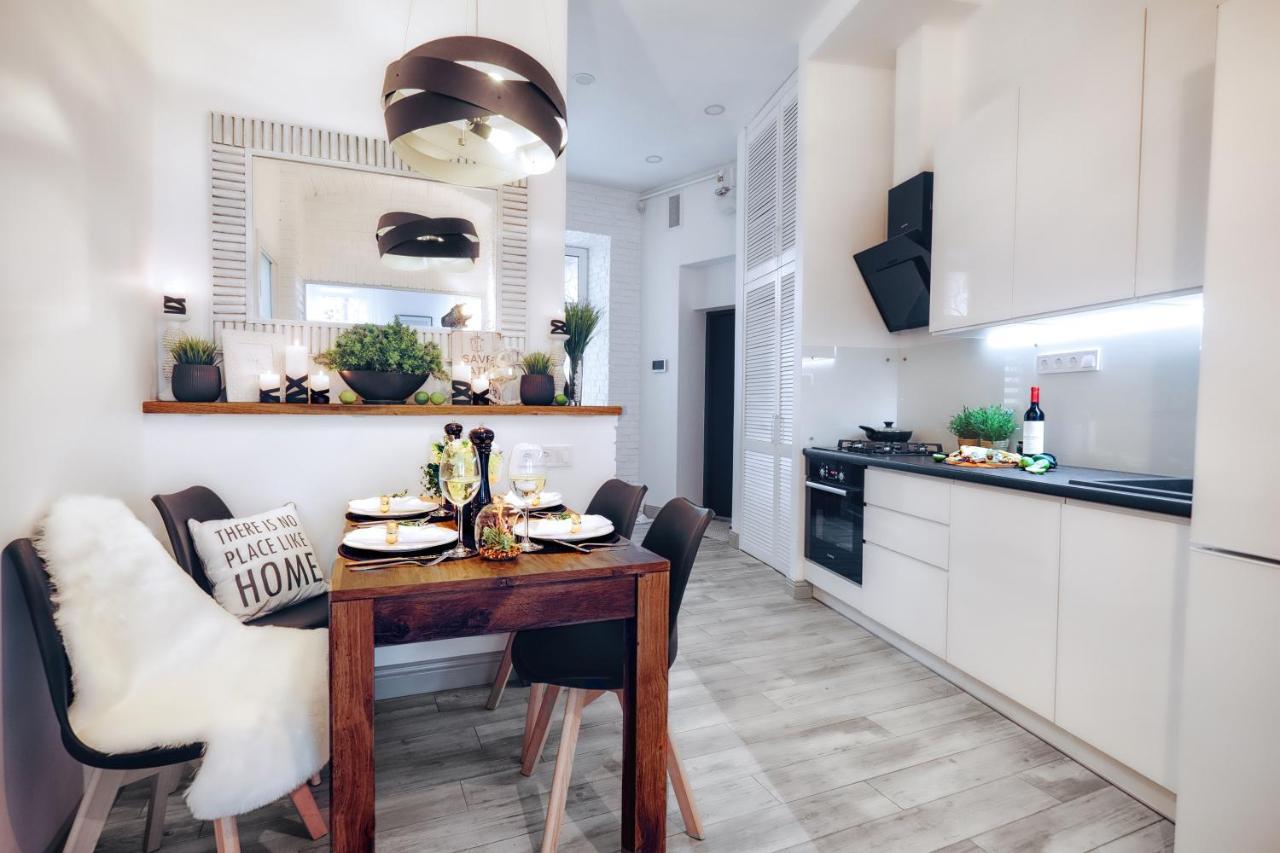 Scandinavian Style Of Lux Apartments In Lviv Exterior photo