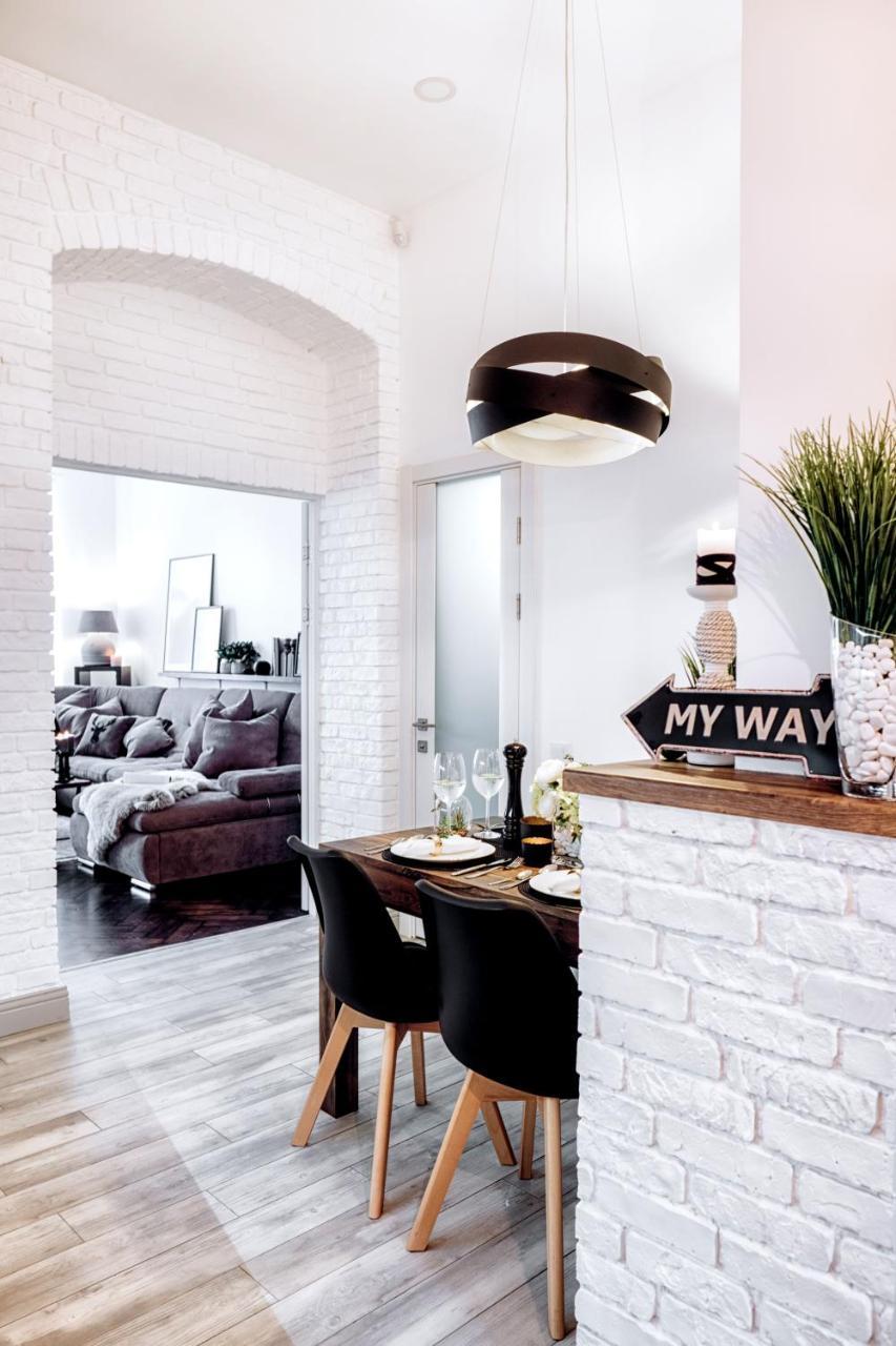 Scandinavian Style Of Lux Apartments In Lviv Exterior photo